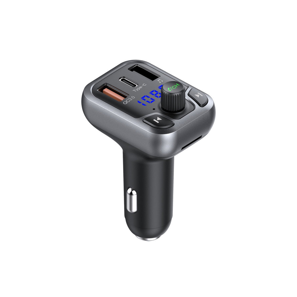 Earldom M63 Bluetooth USB 3.0 ve Type-C PD Hızlı Şarj FM Transmitter
